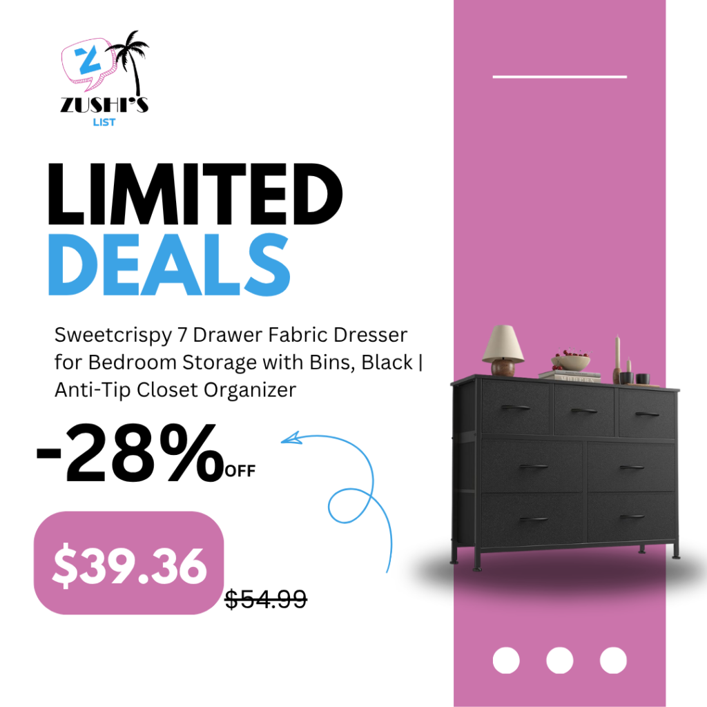 Drawer Fabric Dresser