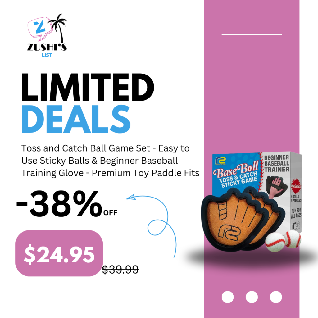 Toss and Catch Ball Game Set