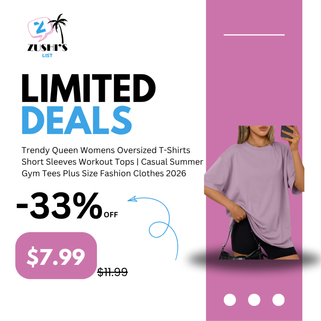 Womens Oversized T-Shirts