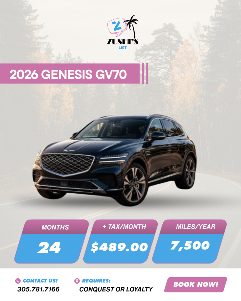 2026 GENESIS GV70
