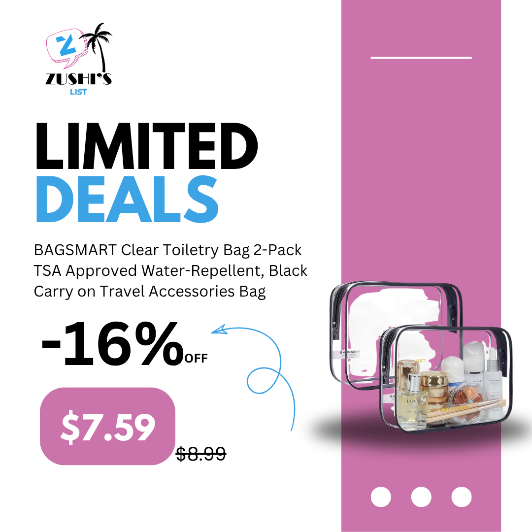 Clear Toiletry Bag