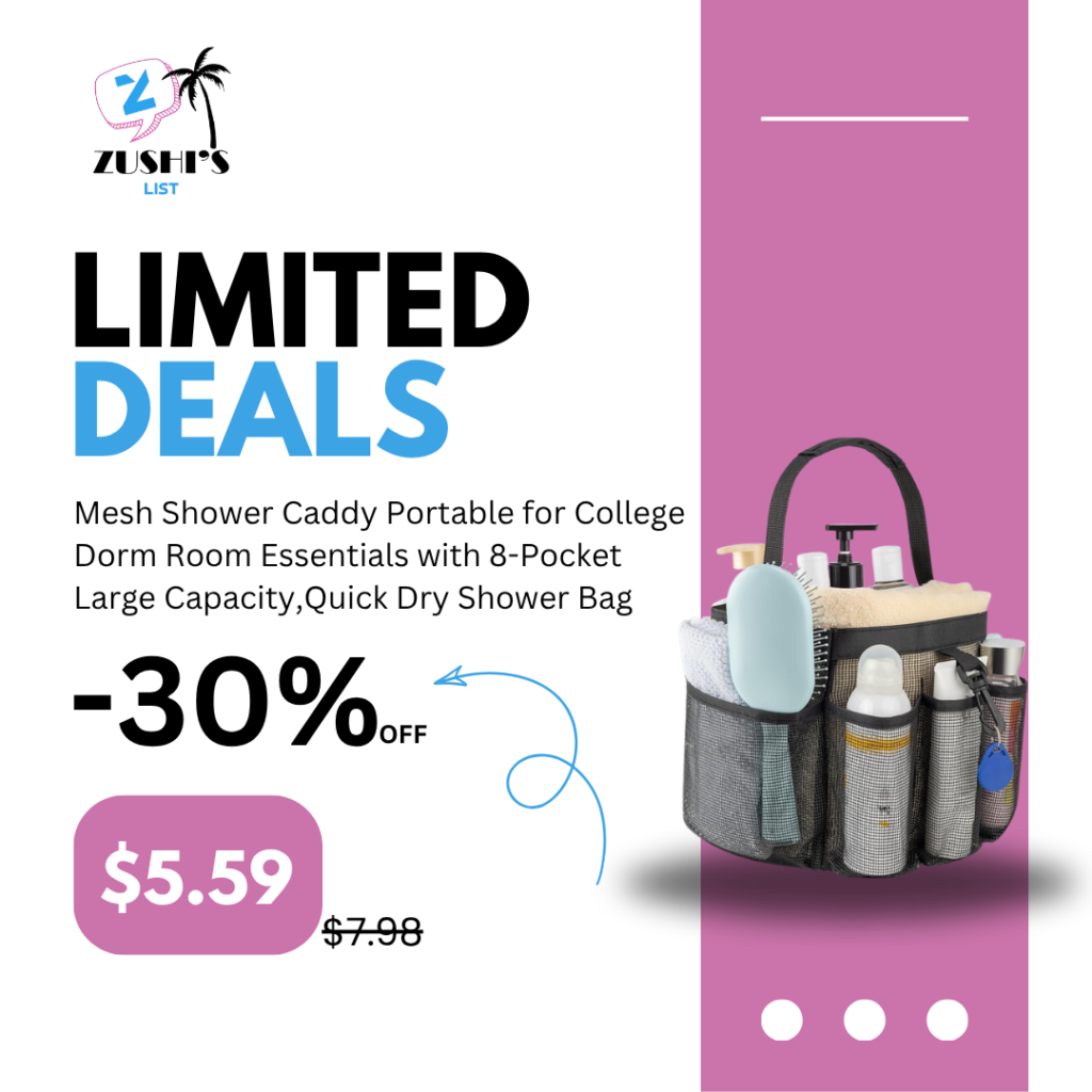 Mesh Shower Caddy Portable