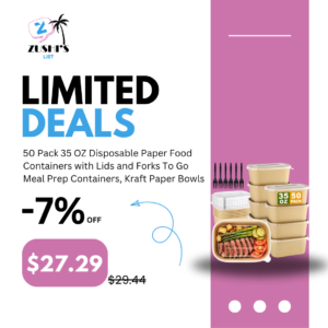 Disposable Paper Food Containers