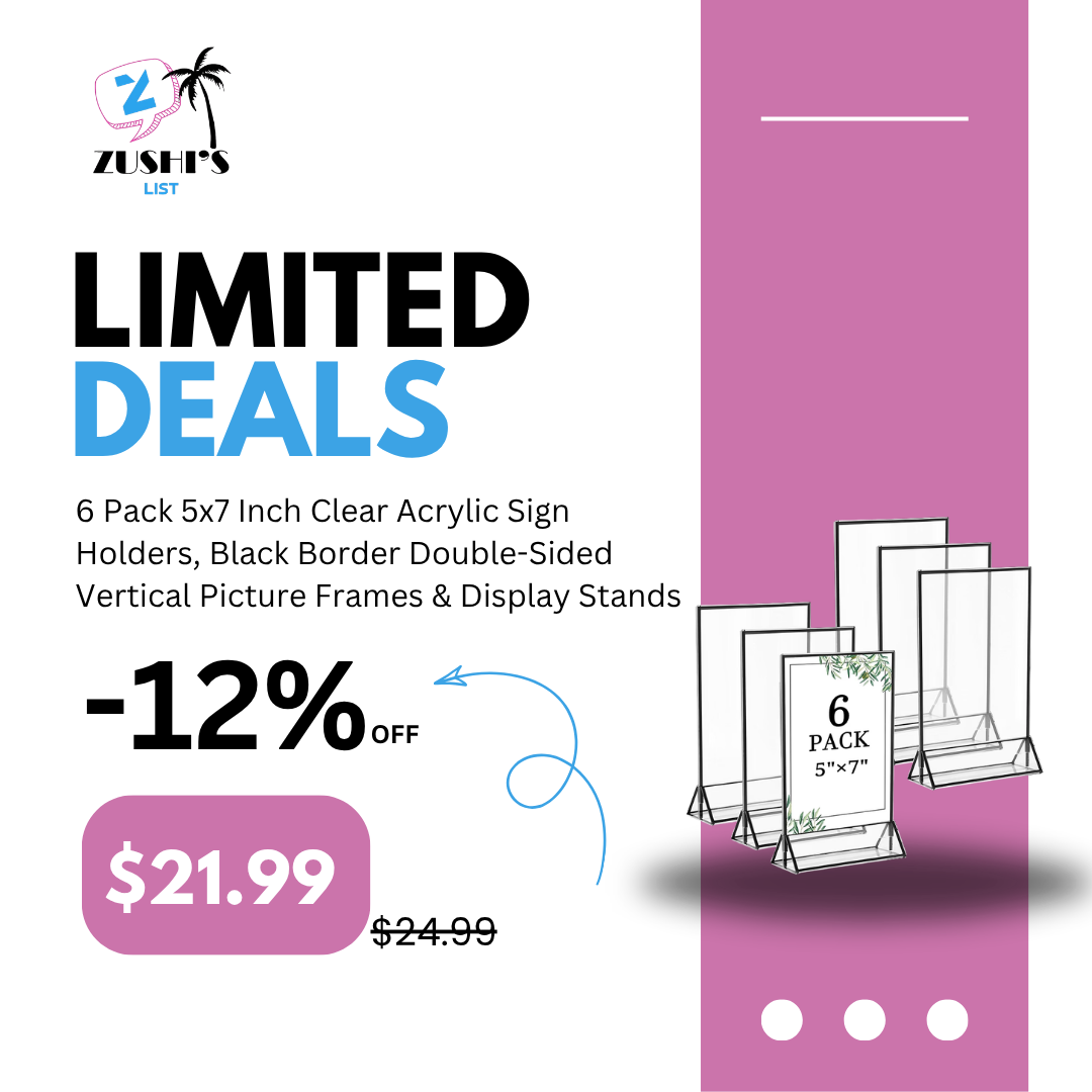 Acrylic Sign Holders