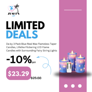 Flameless Taper Candles