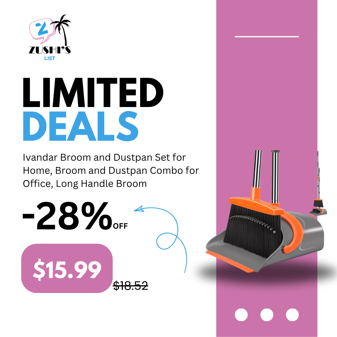 Broom and Dustpan