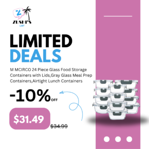 Glass Food Storage Container