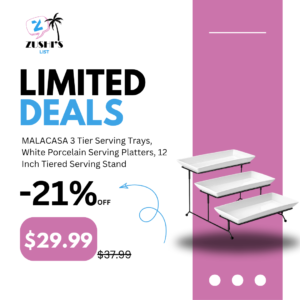 3 Tier Serving Trays