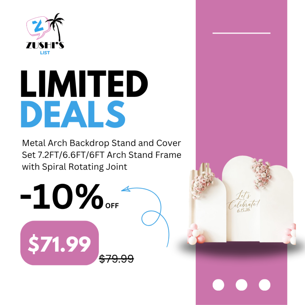 Metal Arch Backdrop