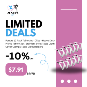 Tablecloth Clips