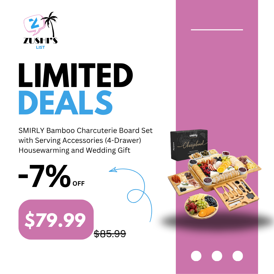 Bamboo Charcuterie Board